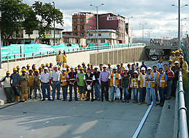Instalación y administración informática en campamento - Empresa de obra civil